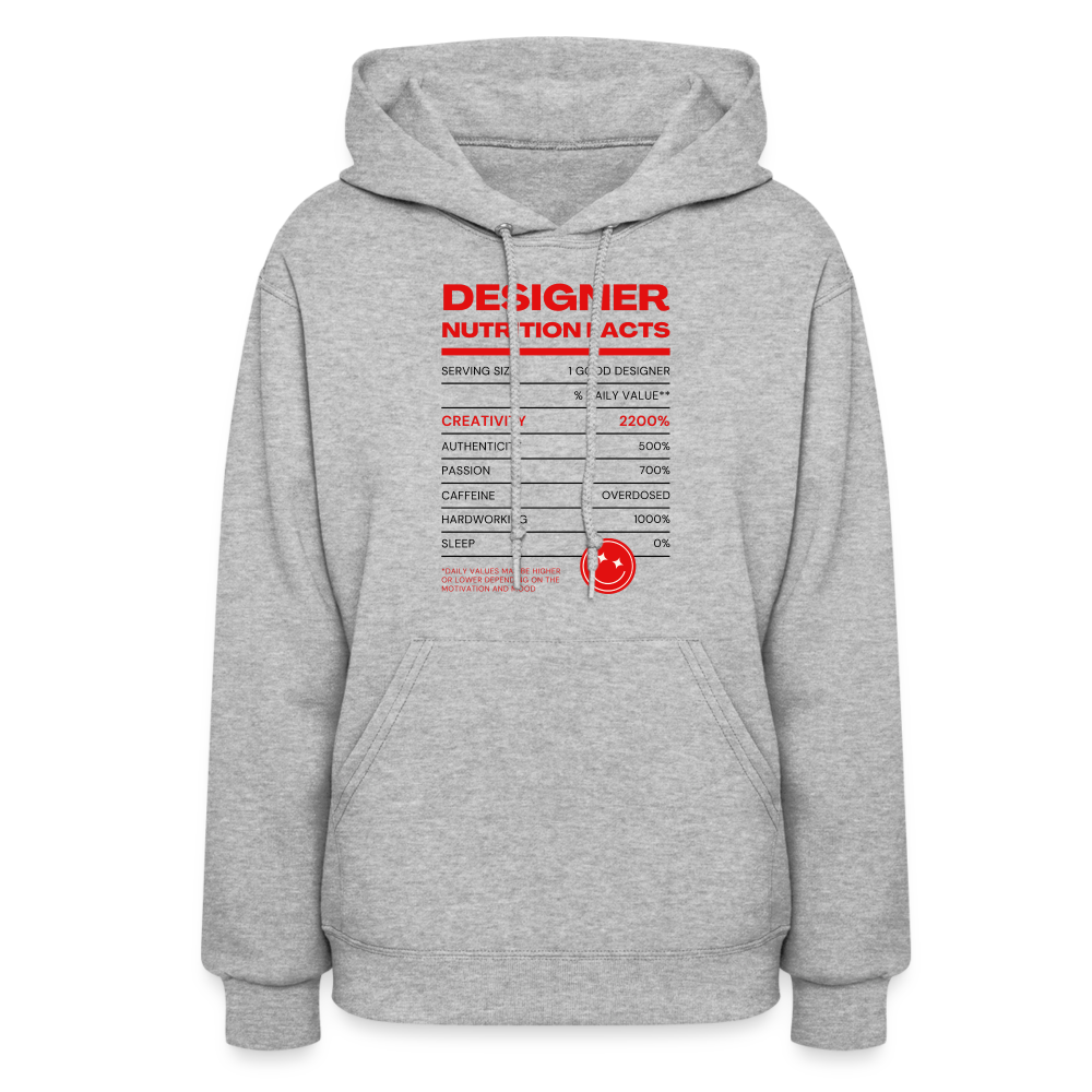 Designer Hoodie - heather gray