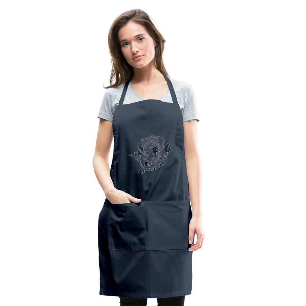 Adjustable Apron - navy