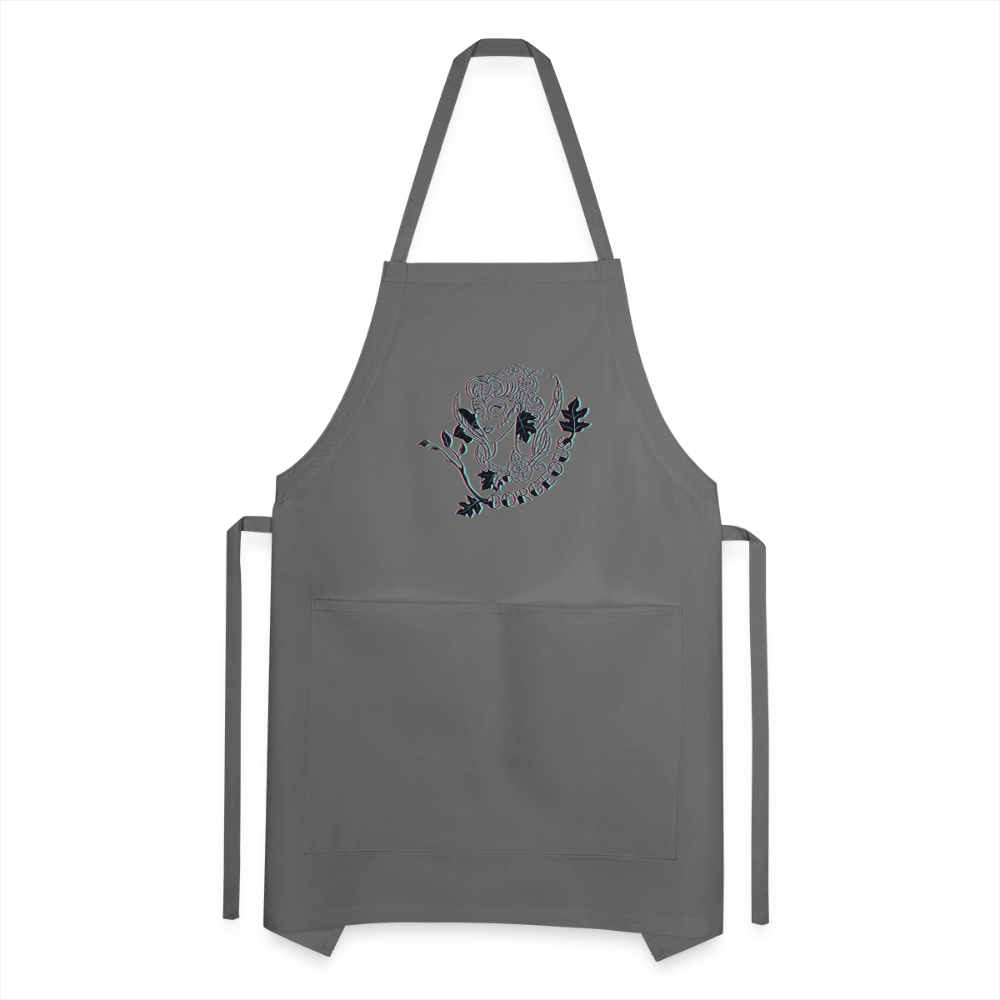 Adjustable Apron - charcoal