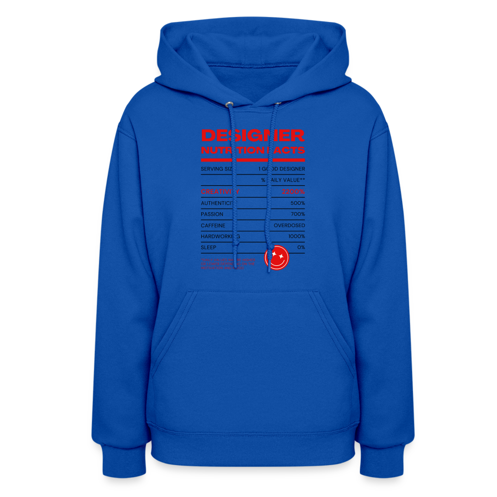 Designer Hoodie - royal blue