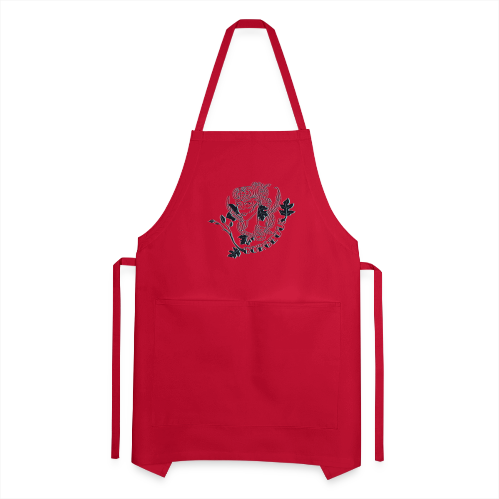 Adjustable Apron - red