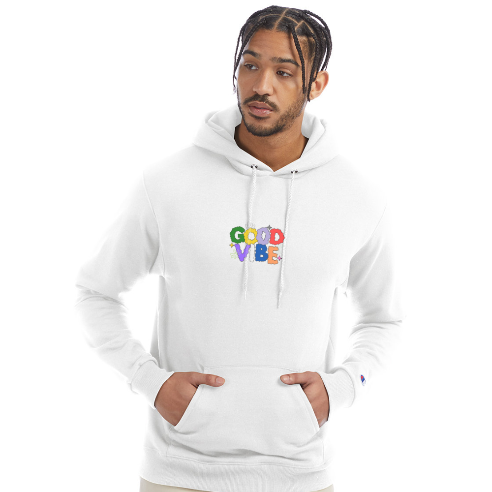 Good Vibe Hoodie - white