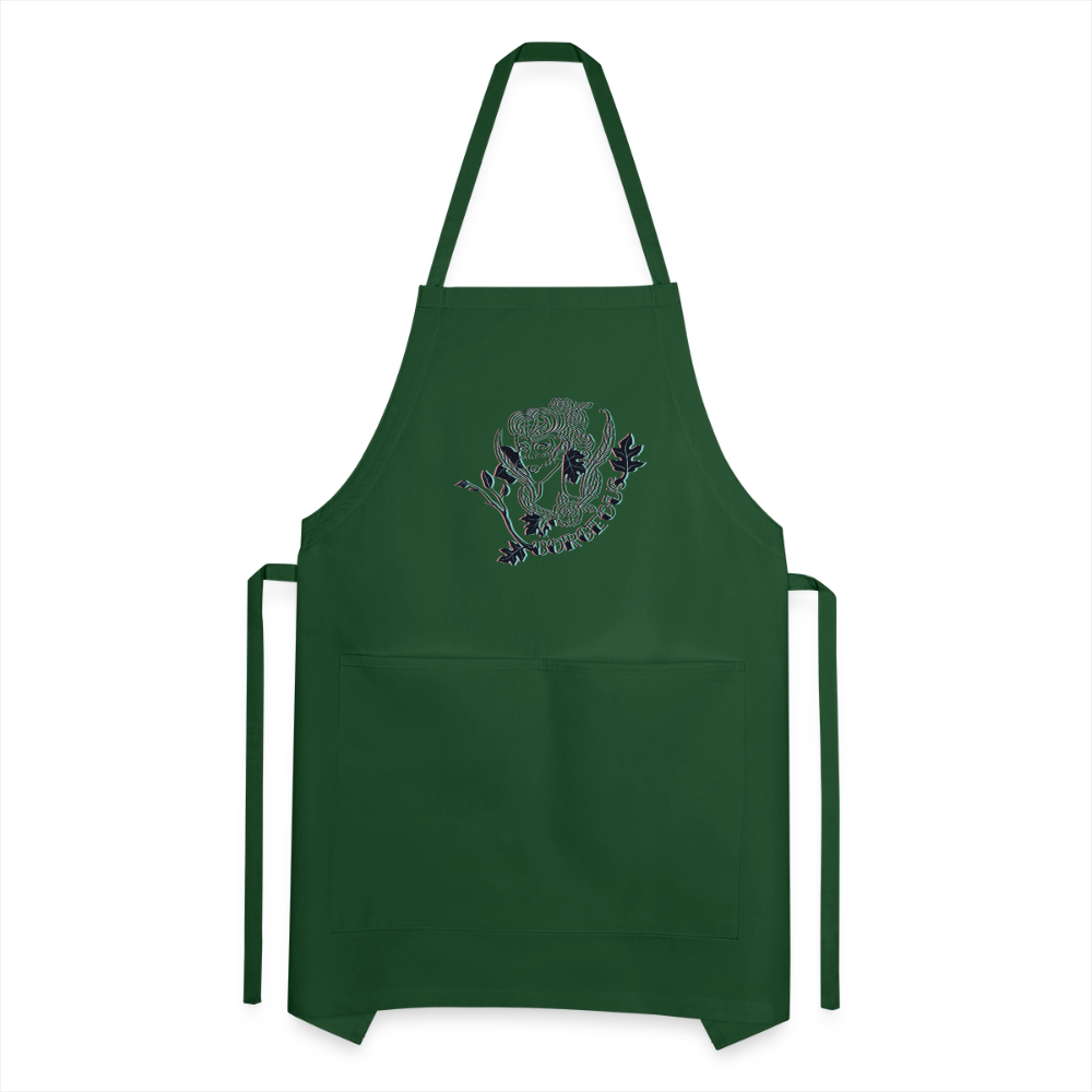 Adjustable Apron - forest green