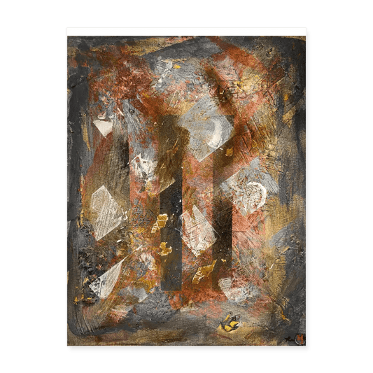 "III" Poster 18x24 - white