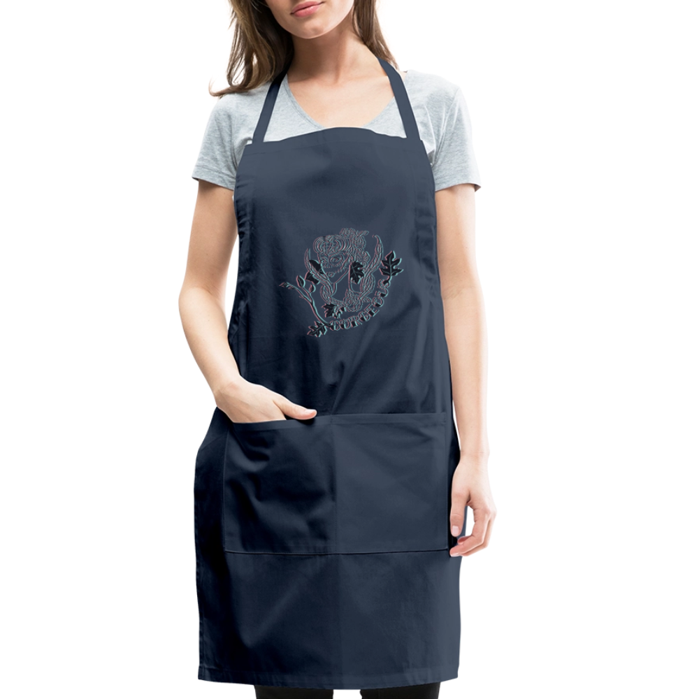 Adjustable Apron - navy