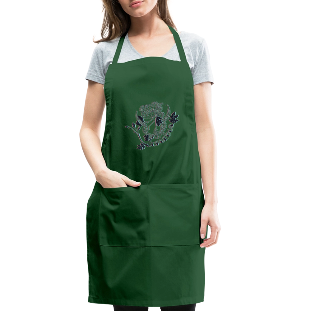 Adjustable Apron - forest green