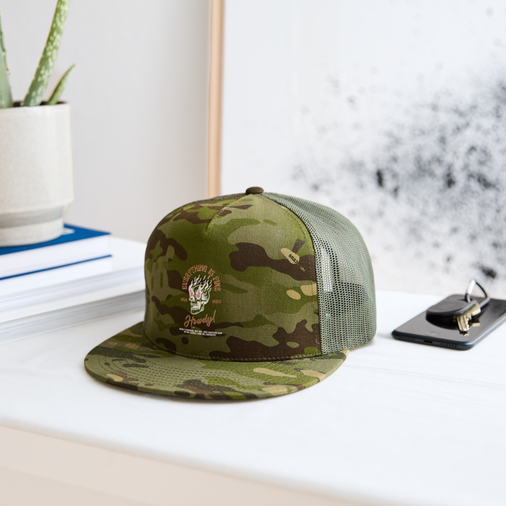 Howdy Trucker Hat - MultiCam\green