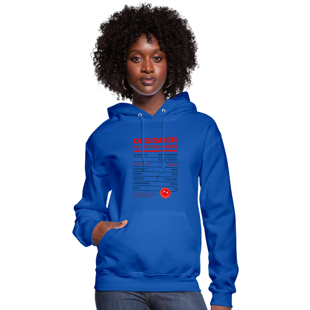 Designer Hoodie - royal blue