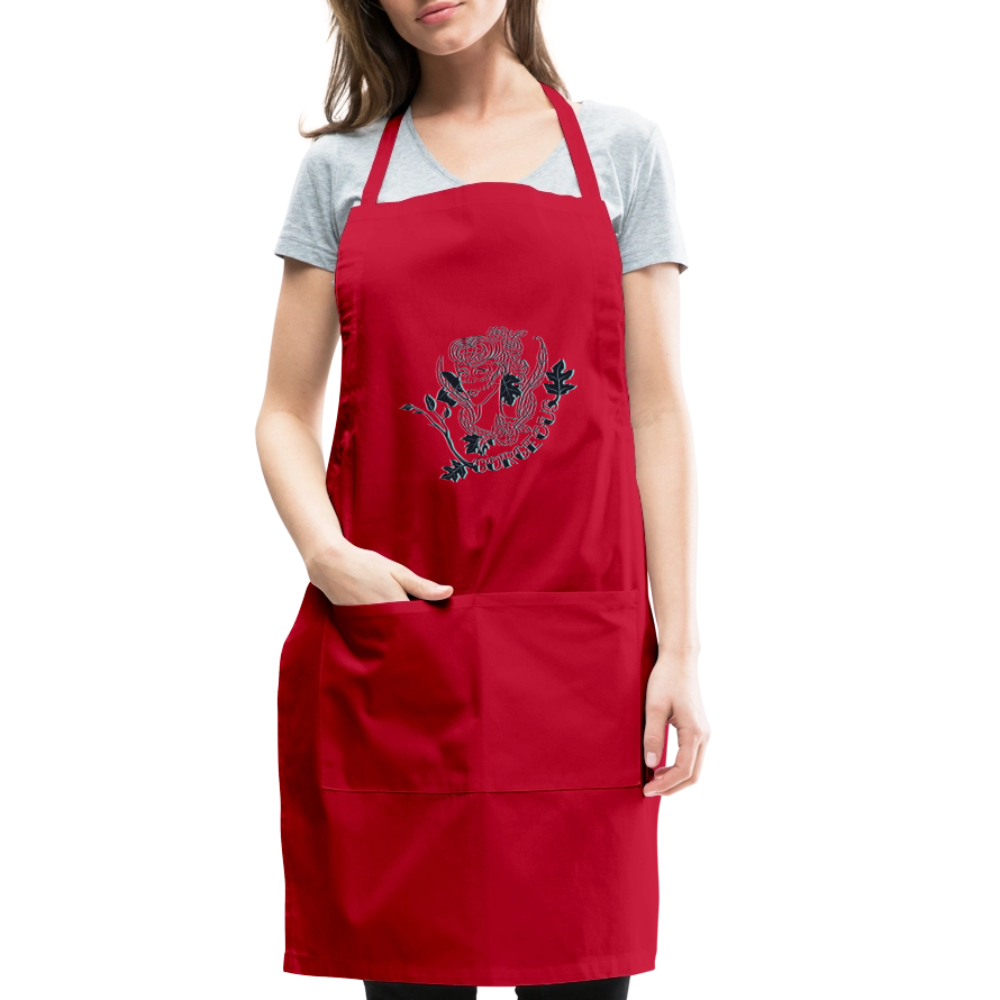 Adjustable Apron - red