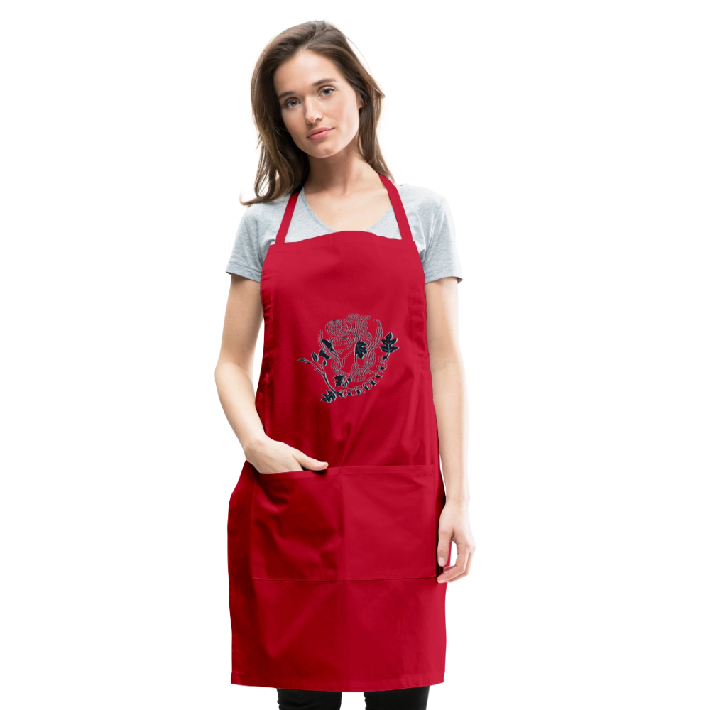 Adjustable Apron - red