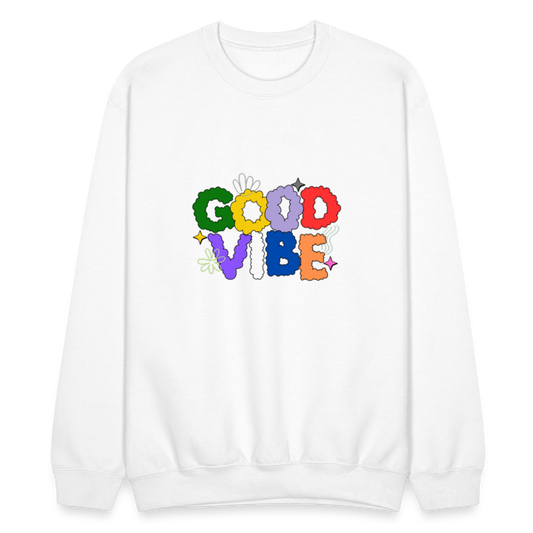 Good Vibe Sweatshirt - white