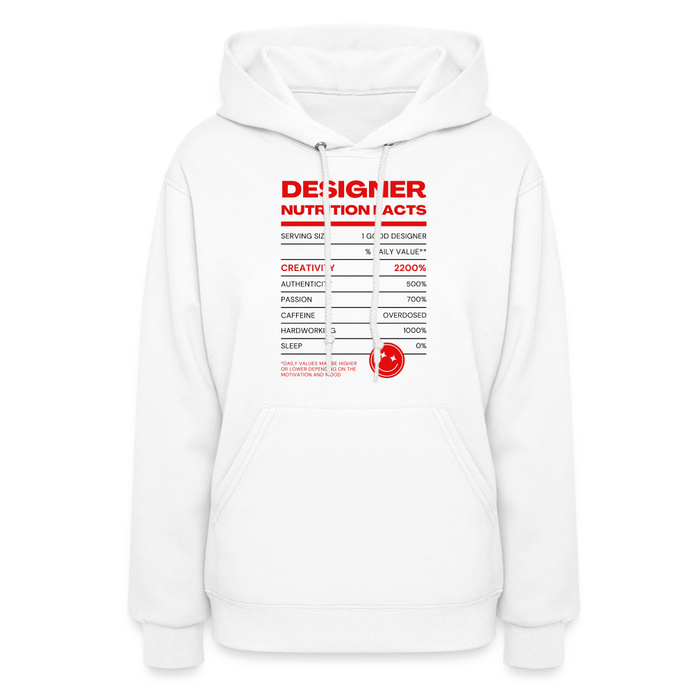 Designer Hoodie - white