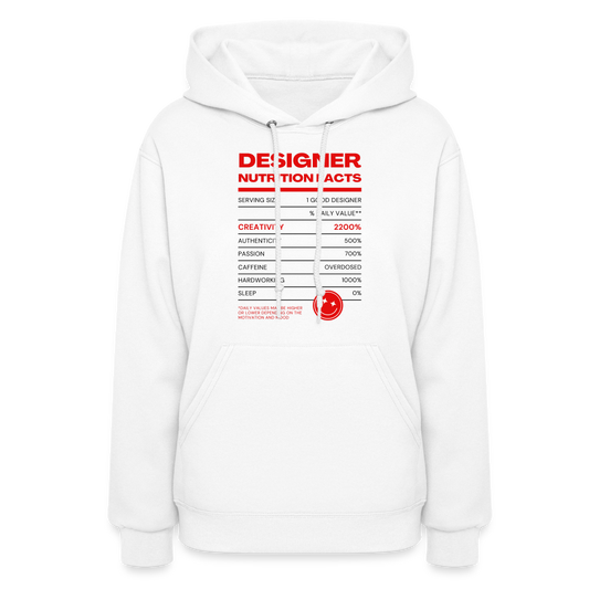 Designer Hoodie - white