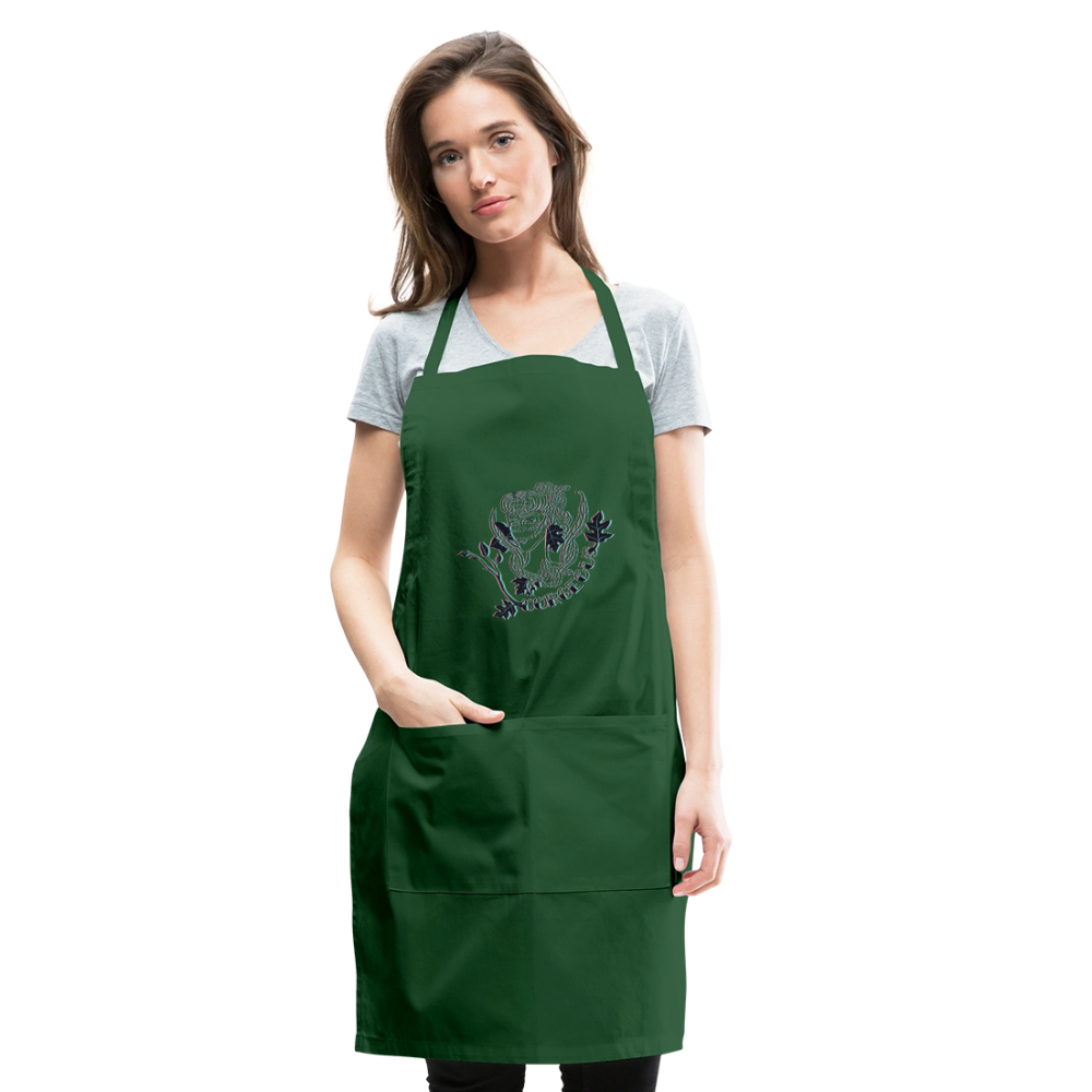 Adjustable Apron - forest green