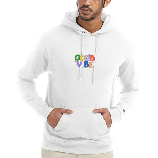 Good Vibe Hoodie - white