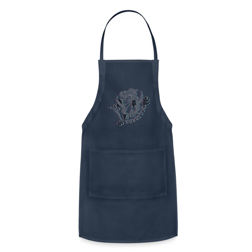 Adjustable Apron - navy