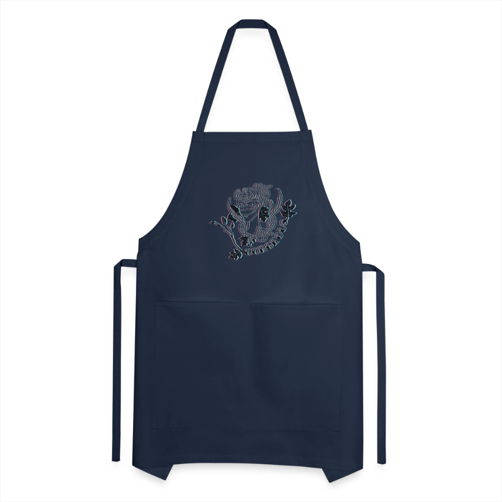 Adjustable Apron - navy