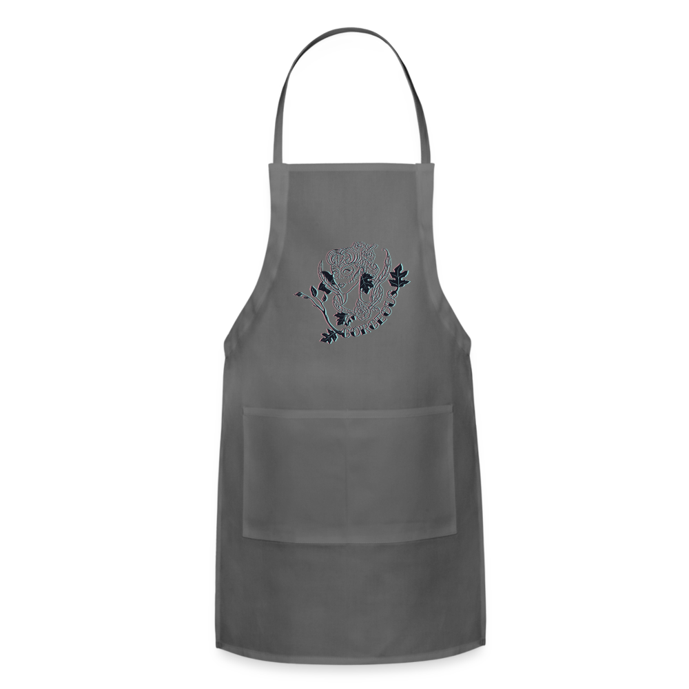 Adjustable Apron - charcoal