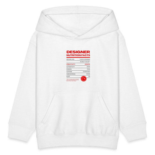 Designer Hoodie - white