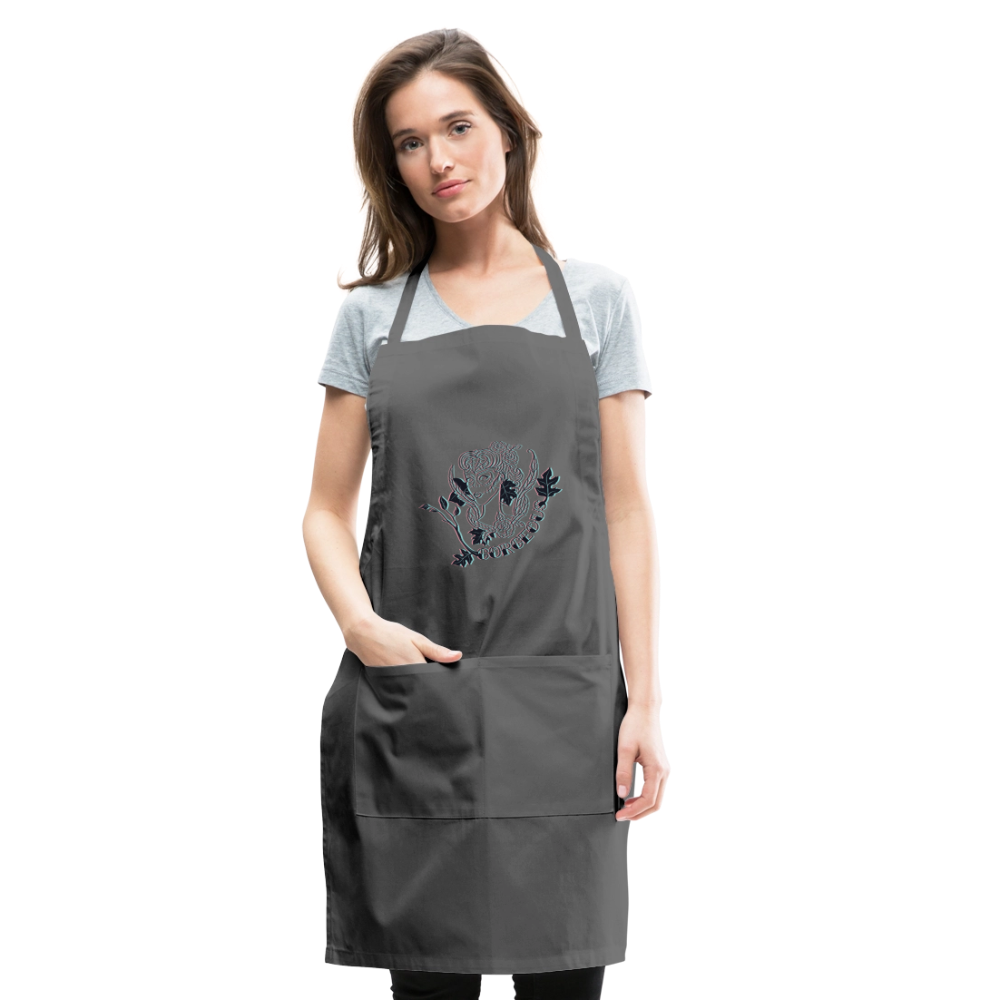 Adjustable Apron - charcoal