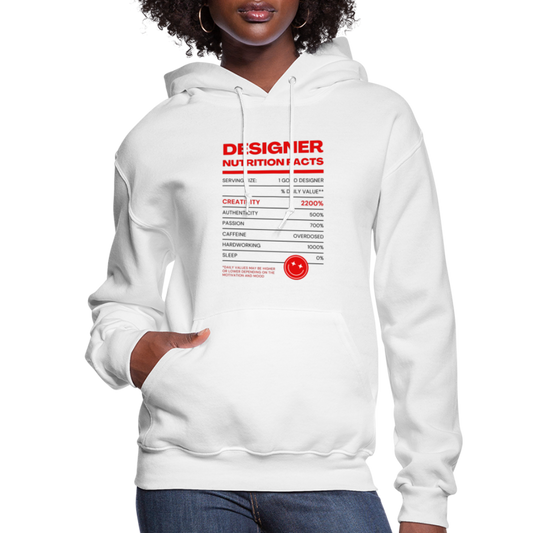 Designer Hoodie - white