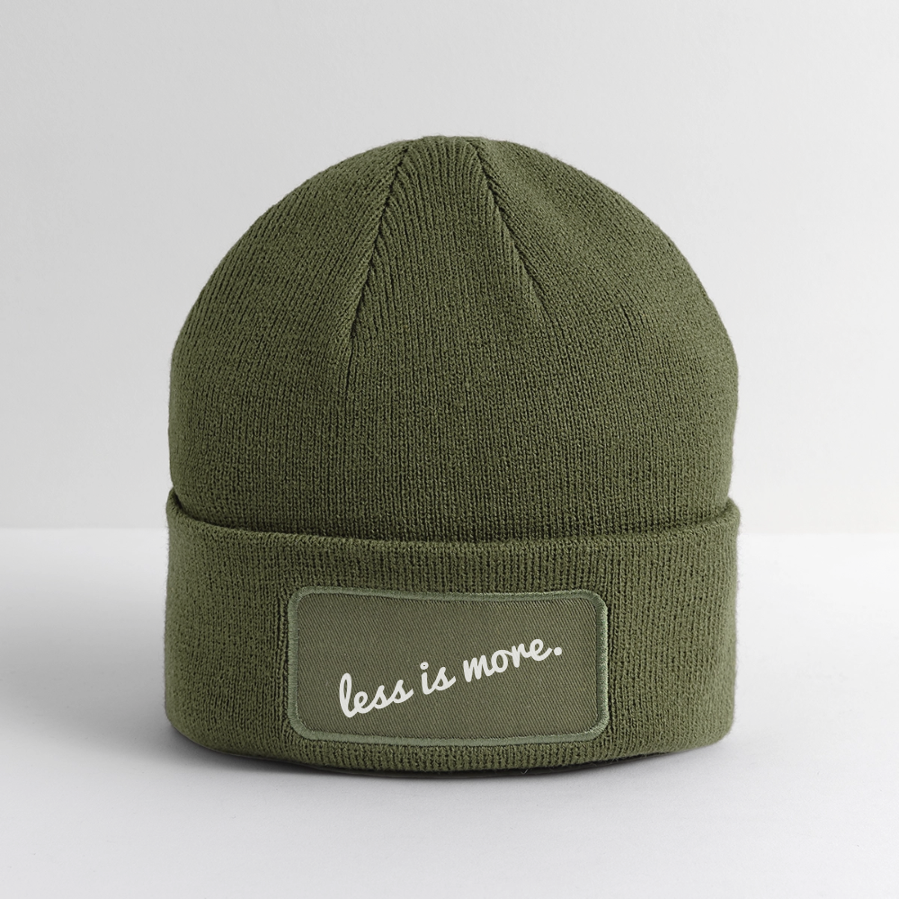 Less Is More - olive