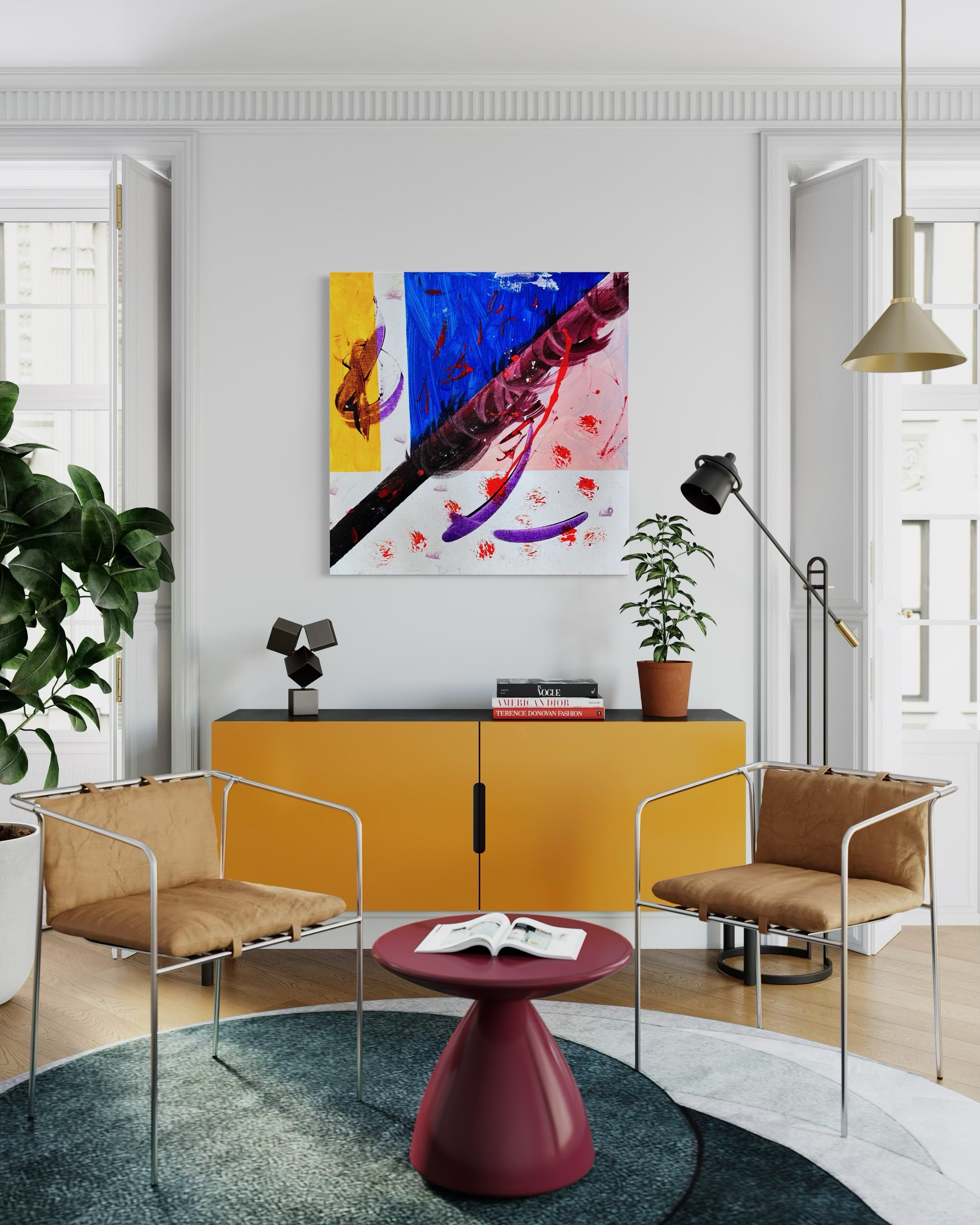 KOBE — Original Canvas Art | One-of-a-Kind Mamba Mentality Inspired Artwork